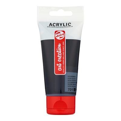Talens art creation acrylverf tube 75ml ivoorzwart 701