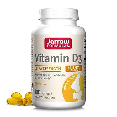 Vitamin D-3 2500IU Jarrow Formulas 100softgels Vitamin D-3 2500IU Jarrow Formulas 100softgels