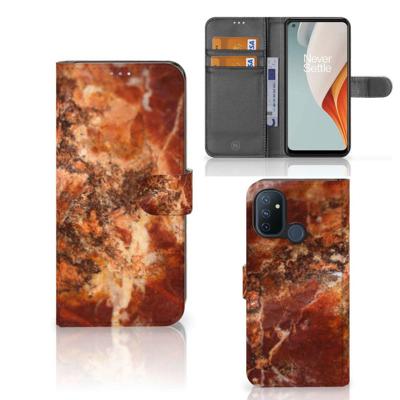 OnePlus Nord N100 | Bookcase | Marmer Bruin