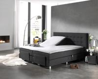 Homecare - Splittopper Hoeslaken Katoen - Wit - 180 x 200 - thumbnail