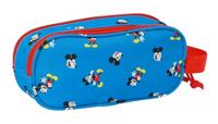 Pennenetui met 2 vakken Mickey Mouse Clubhouse Blauw 21 x 8 x 6 cm 3D - thumbnail