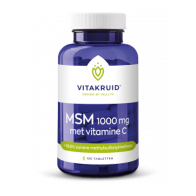 MSM 1000 mg met vitamine C