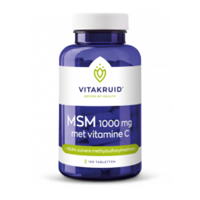 Vitakruid MSM 1000 mg > 99,9% zuiver + vitamine C - thumbnail