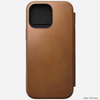 Nomad Modern Nomad leather folio iPhone 16 Pro Max - English Tan-C - thumbnail