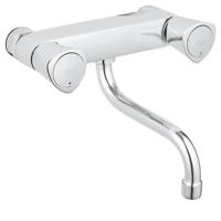 GROHE Costa S Keukenkraan - onderuitloop - inbouw - chroom 31195001 - thumbnail