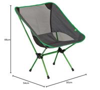 Highlander Ayr lichtgewicht campingstoel - Groen - thumbnail