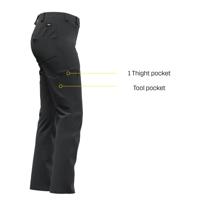 Safety Jogger Damesbroek Kasai | Donkergrijs | Maat 38 - 5401124489019 - thumbnail