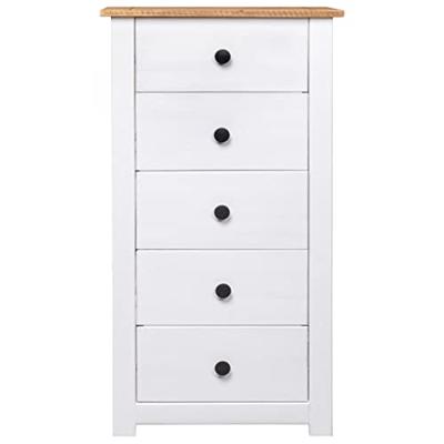 Dressoir Panama Range 46x40x89 cm grenenhout wit Dressoir Panama Range 46x40x89 cm grenenhout wit