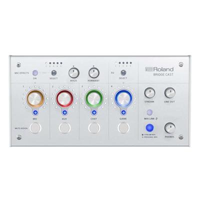 Roland Bridge Cast Ice White gaming audio mixer
