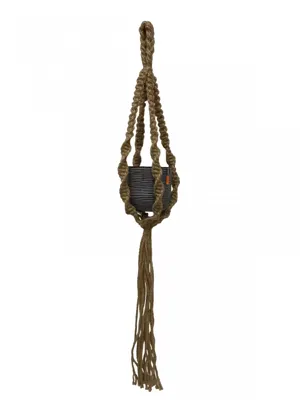 Plantenhanger Macramé Mara 110cm Plantenhanger Macramé Mara 110cm