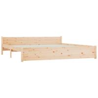 Bedframe met lades wit 180x200 cm Super King Size - thumbnail