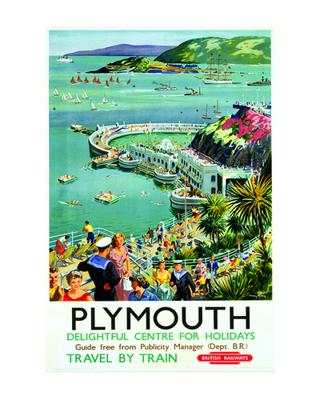 Kunstdruk Plymouth 2 40x50cm