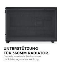 Lian Li DAN Cases A3 Micro-tower PC-behuizing Zwart - thumbnail
