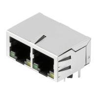 Weidmüller RJ45G1 R12D 3.3EG/Y TY 2544500000 Bus, inbouw horizontaal Aantal polen (sensoren) 10 Zilver, Zwart 80 stuk(s) - thumbnail