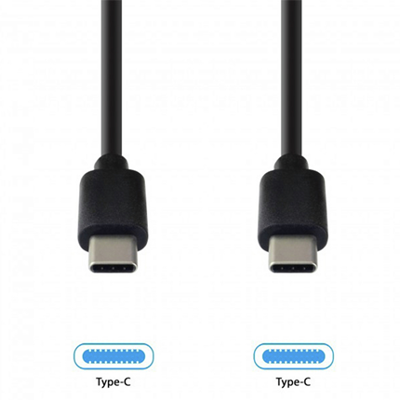 GrabNGo Gng Laadk. Usb-c>usb-c 1m Zwart