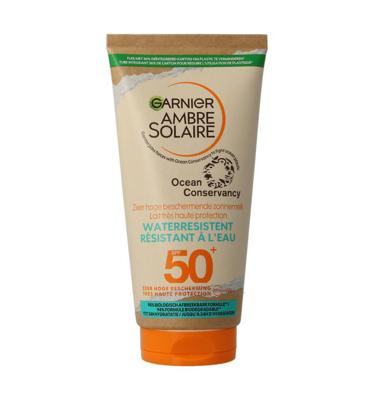 Ambre Solaire Zonnemelk ocean protect SPF50 175 Milliliter
