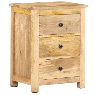 VidaXL Nachtkastje 45x35x60 cm massief mangohout