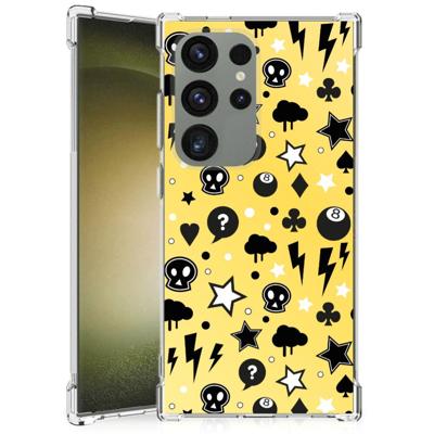 Extreme Case Samsung Galaxy S24 Ultra Punk Geel Extreme Case Samsung Galaxy S24 Ultra Punk Geel