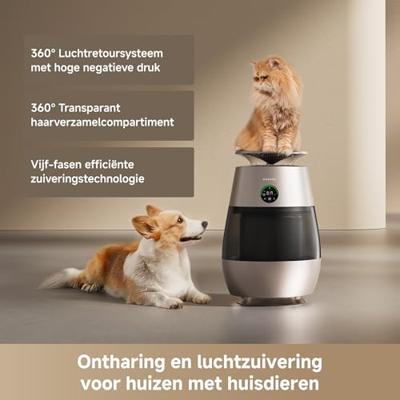 Dreame AP10 luchtreiniger, goudkleurig