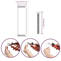 Handvatten 20 st 320 mm roestvrij staal goudkleurig - thumbnail