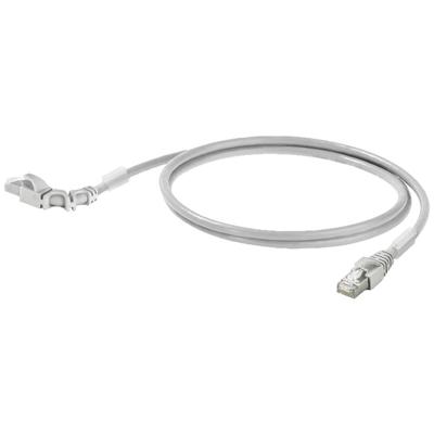 Weidmüller 2703330030 RJ45 Netwerkkabel, patchkabel CAT 6A S/FTP 3.00 m Grijs 1 stuk(s)