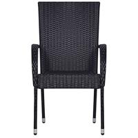 5-delige Tuinset zwart - thumbnail