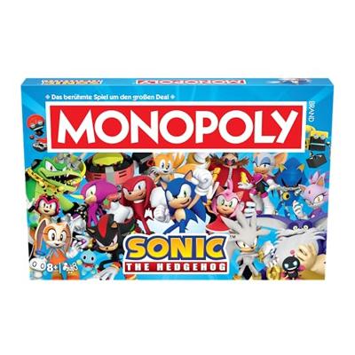 Monopoly Board Game Sonic the Hedgehog *German Version* - thumbnail
