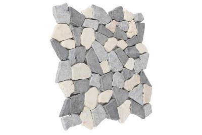 Mosaikfliesen Bruchstein Weiß-Lichtgrau-Grau30x30 cm Mosaikfliesen Bruchstein Weiß-Lichtgrau-Grau30x30 cm