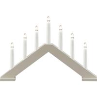 Konstsmide 3985-975 Kerstboog Pyramide Warmwit LED Beige (mat) - thumbnail