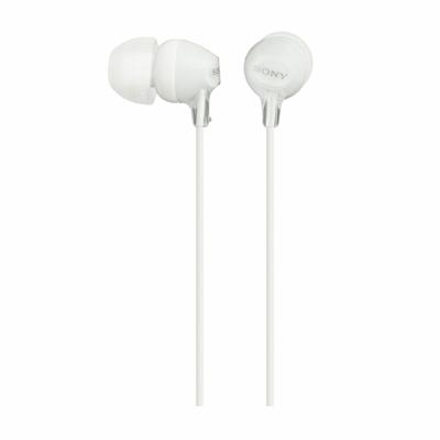 Sony MDR-EX15LP In-ear oordopjes Wit