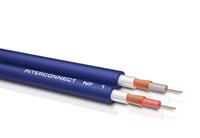 Oehlbach NF 1 Master Audio Cinch Aansluitkabel [2x Cinch-stekker - 2x Cinch-stekker] 0.50 m Blauw Vergulde steekcontacten - thumbnail