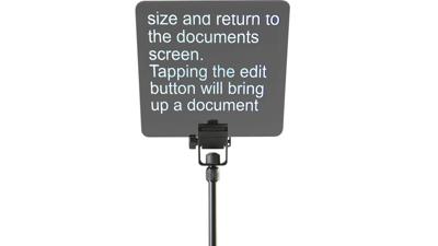 Datavideo TP-800 conferentieteleprompter met tablet