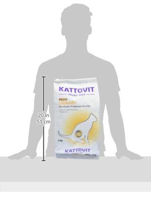 Kattovit - Urinary droogvoer voor katten | droogvoer voor volwassen katten met urinewegaandoeningen. Dieetvoer als compleet voer | 4 kg kip