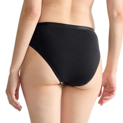 3-pack dames Go tai slip - Daily biologisch katoenen hoog opgesneden heup slips