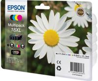 Epson PACK T1816XL 4 multpack inktcartridge (zwart+kleur) - thumbnail