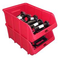 AKO kunststof stapelbak rood 48x305x185cm - thumbnail