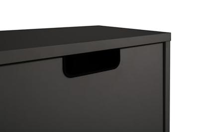 Schildmeyer Schoenenkast Ryker (3 vakken, Matzwart)