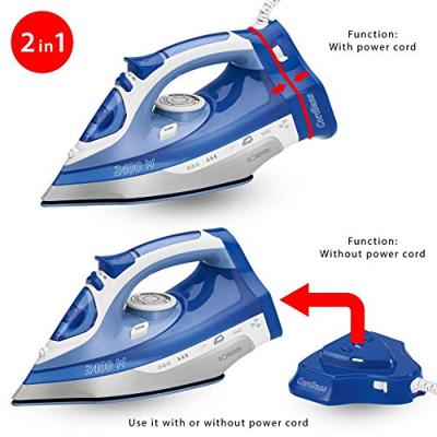 Bomann DB 6006 CB Stoomstrijkijzer 2400W Blauw/Wit
