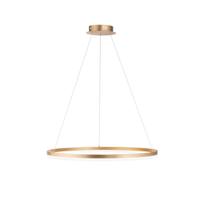 Paul Neuhaus Moderne hanglampTitus Ø 80cm antiek messing - 2383-60 - thumbnail