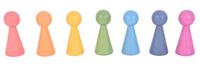 Tickit Houten Figuren Regenboog - thumbnail