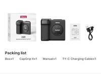 Ulanzi CapGrip II smartphone camera grip met Bluetooth - Zwart - thumbnail