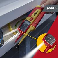 Wiha 45217 Spannings- en doorgangstester CAT III 1000 V, CAT IV 600 V LED, Akoestisch - thumbnail