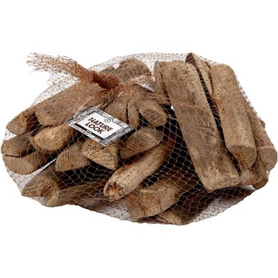 Creativ Company Hout mix, l: 6-14 cm, dikte 15 mm, 610 gr/ 1 doos