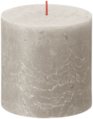 Bolsius Rustiek stompkaars 100/100 Grijs