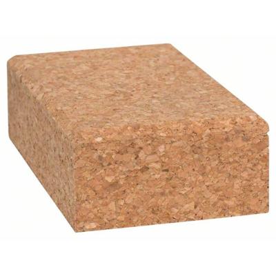 Bosch Accessories 2607000637 Handschuurblok, lengte x breedte: 80 x 120 mm, van kurk, klein 1 stuk(s) Bosch Accessories 2607000637 Handschuurblok, lengte x breedte: 80 x 120 mm, van kurk, klein 1 stuk(s)