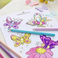 Faber Castell FC-201737 Kleurpotloden Sparkle In Roze Blik 12 Stuks - thumbnail