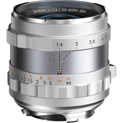 Thypoch Full-frame Simera 50mm F1.4 voor Leica M mount, zilver