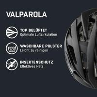 Olympic Sportswear Alpina sports race helm valparola 55-59 mat zwart - thumbnail