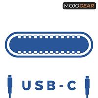 MOJOGEAR USB-C naar USB-C kabel 100W USB 3.1 Extra Sterk - thumbnail