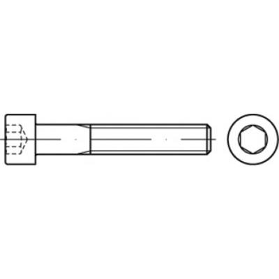 TOOLCRAFT TO-5442090 Cilinderkopschroeven 58 mm 32 mm Binnenzeskant (inbus) 83912 Staal A5 25 stuk(s)